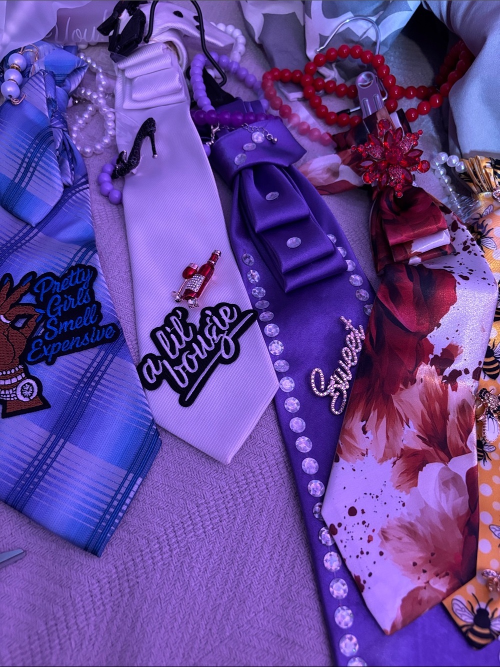 Hand Crafted Tie Bundles/ Qty 3